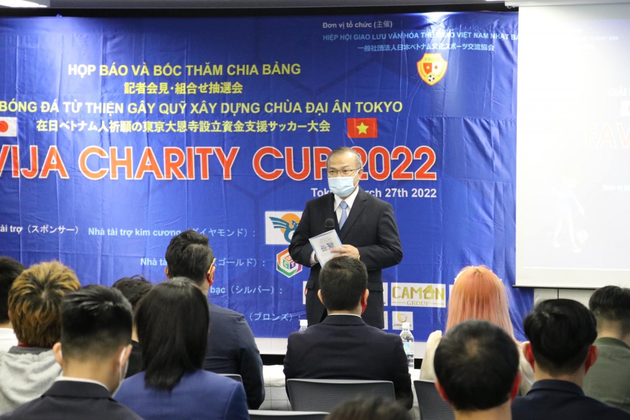 Charity football tournament for overseas Vietnamese in Japan